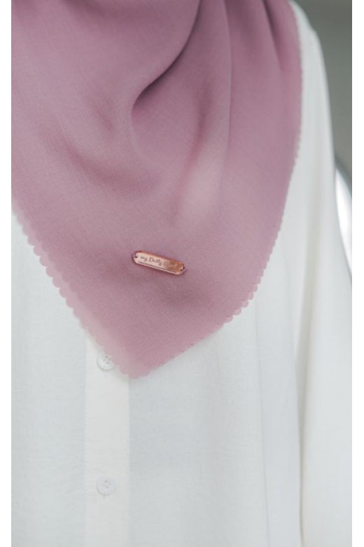 Hijab Segi 4 Voal Gucci Lasercut Taro
